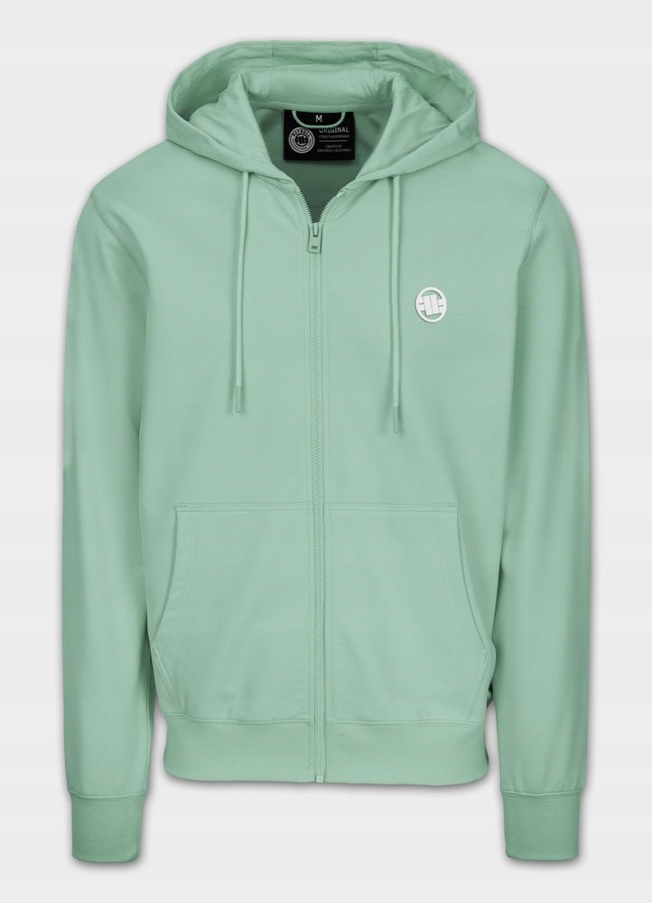 Pánská Rozepínací Mikina s kapucí Pitbull Small Logo Nugget, měkká, tenčí