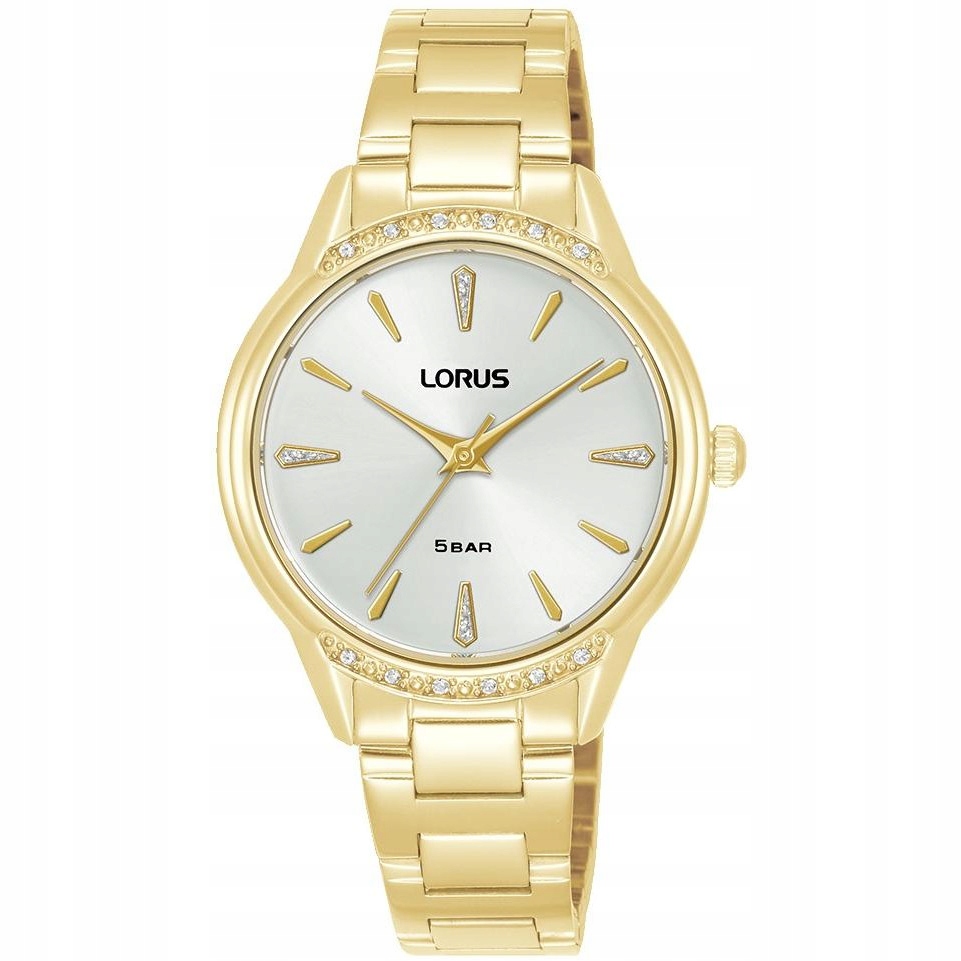 Dámské hodinky Lorus RG258YX9 Zirkony zlaté