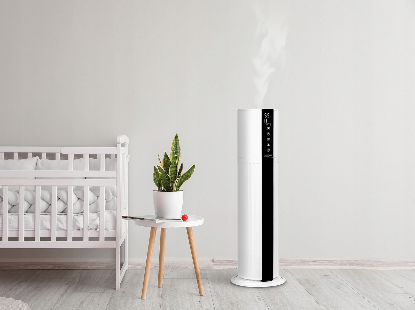 JONIZATOR, NAWILŻACZ POWIETRZA ULTRADŹWIĘKOWY AUTO Wysokość produktu 69 cm