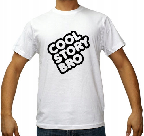 

Koszulka Ms. Cool Story Bro Koszulki Wzory