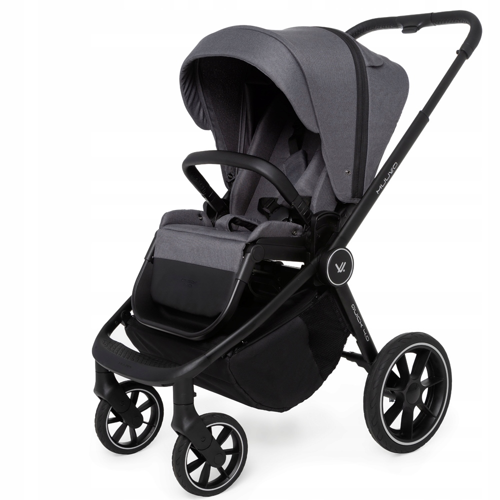 Wózek Muuvo Quick 4.0 2w1 | Iron Graphite Model Quick 4.0