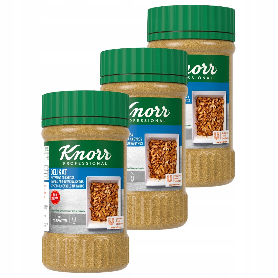 Knorr Professional Delikat Przyprawa do gyrosa 2x500g