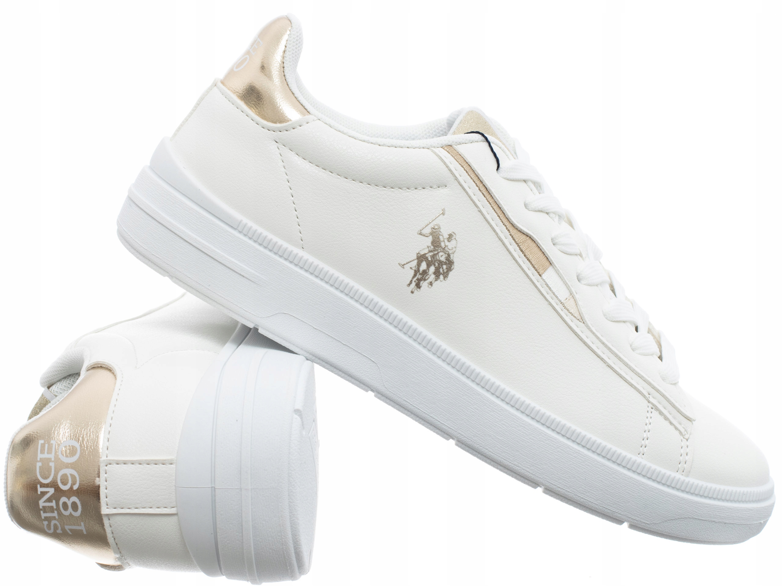 U.s. Polo Assn. Dámské Boty ARIS002B tenisky bílé, klasické, pohodlné