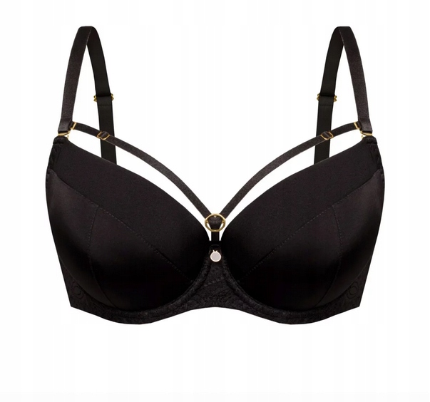 Nipplex Mefemi Podprsenka Push Up Desire Černá 95C