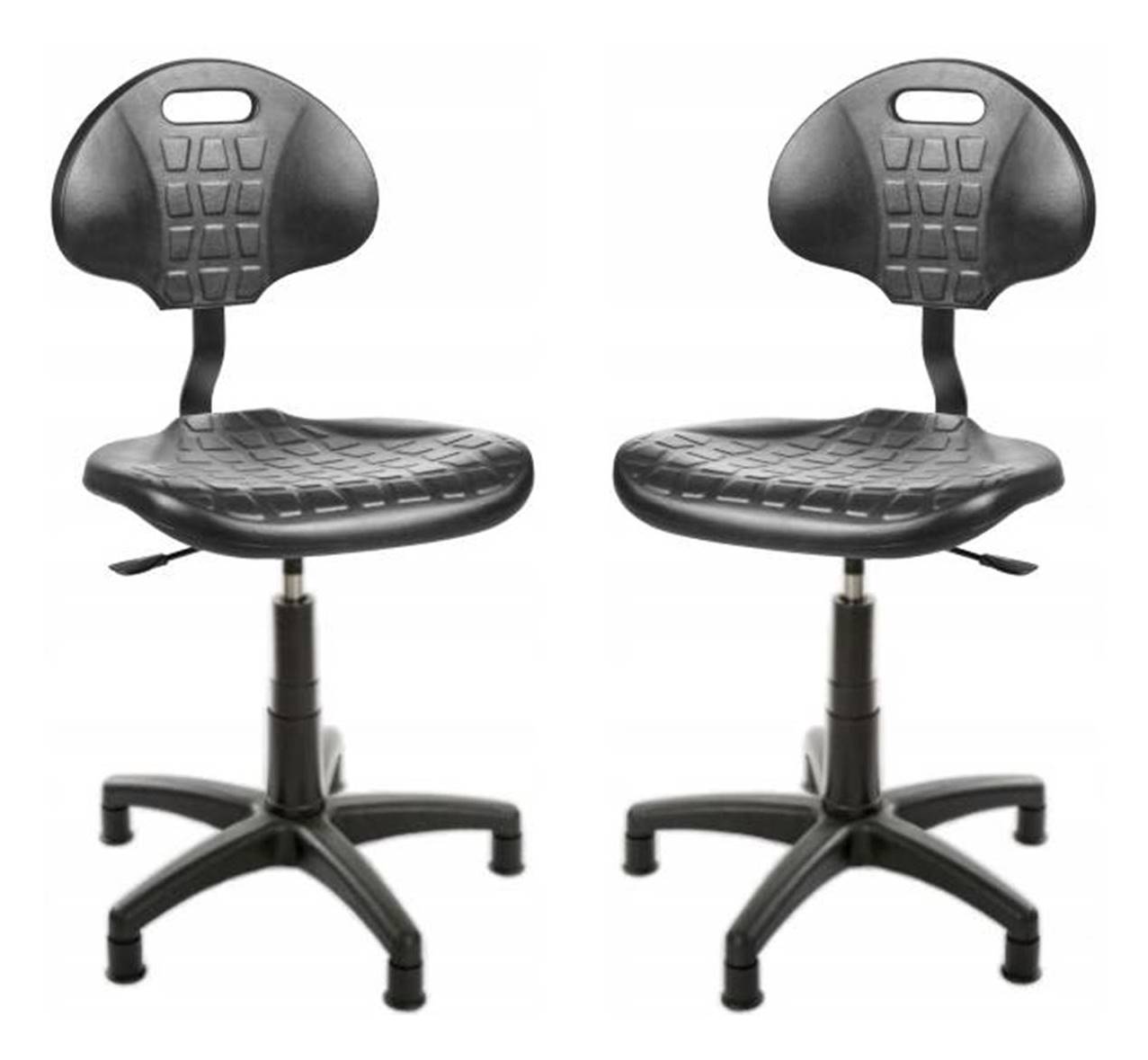 Mocne Krzesło Obrotowe Ergopur Pu 150kg – Komfort i Trwałość do Pracy