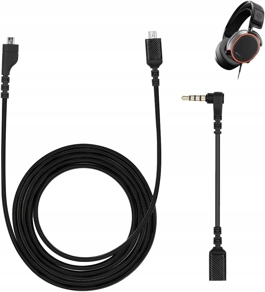 KABEL DO STEELSERIES ARCTIS 3 5 7 9X CHATMIX JACK Sklep Opinie