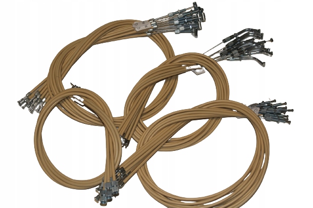 KOMPLET LINEK LINKI LINKA ROMET OGAR KREMOWE 4 szt