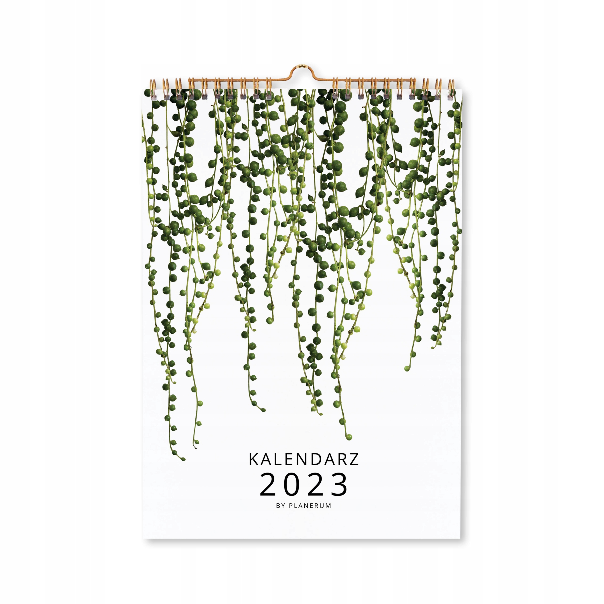 

Botaniczny kalendarz ścienny na spirali 2023 A4
