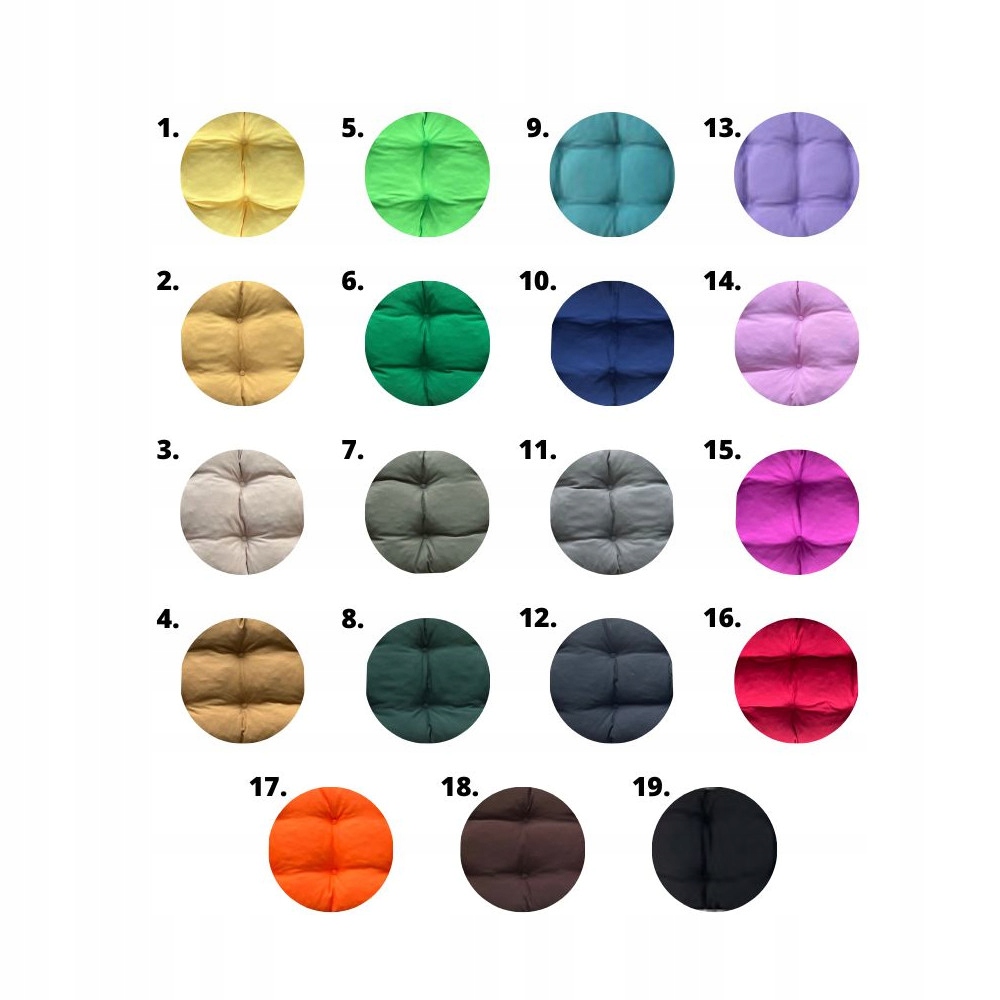 Poduszka na bujak Montessori RÓŻNE KOLORY M EAN (GTIN) 5905529960024