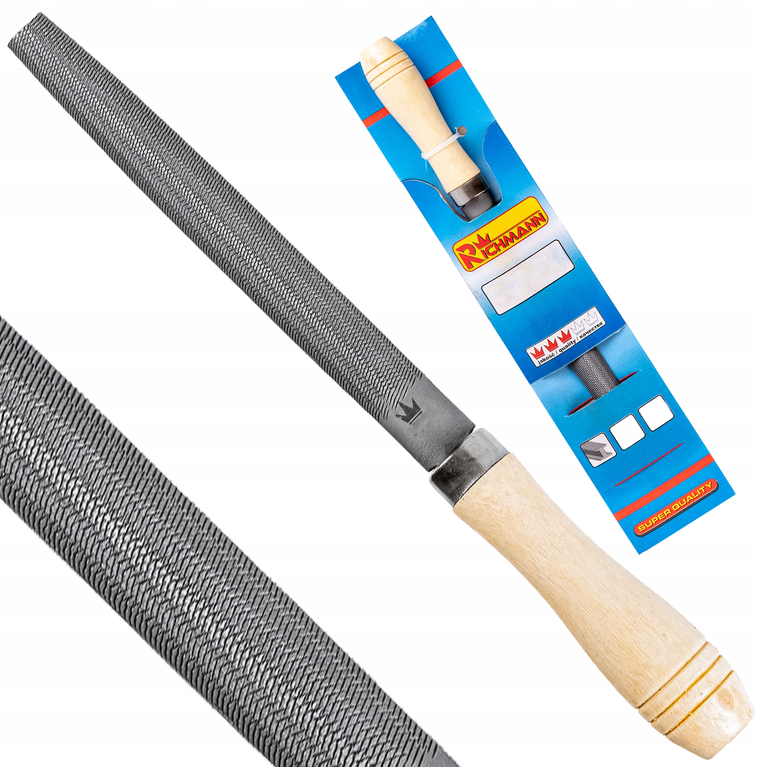 

Richmann Pilnik Półokrągły Do Metalu Nr 1 150MM