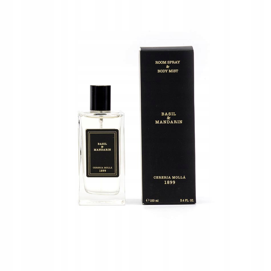 Levně Spray Zapachový 100ml Basil Mandarin Cereria Molla