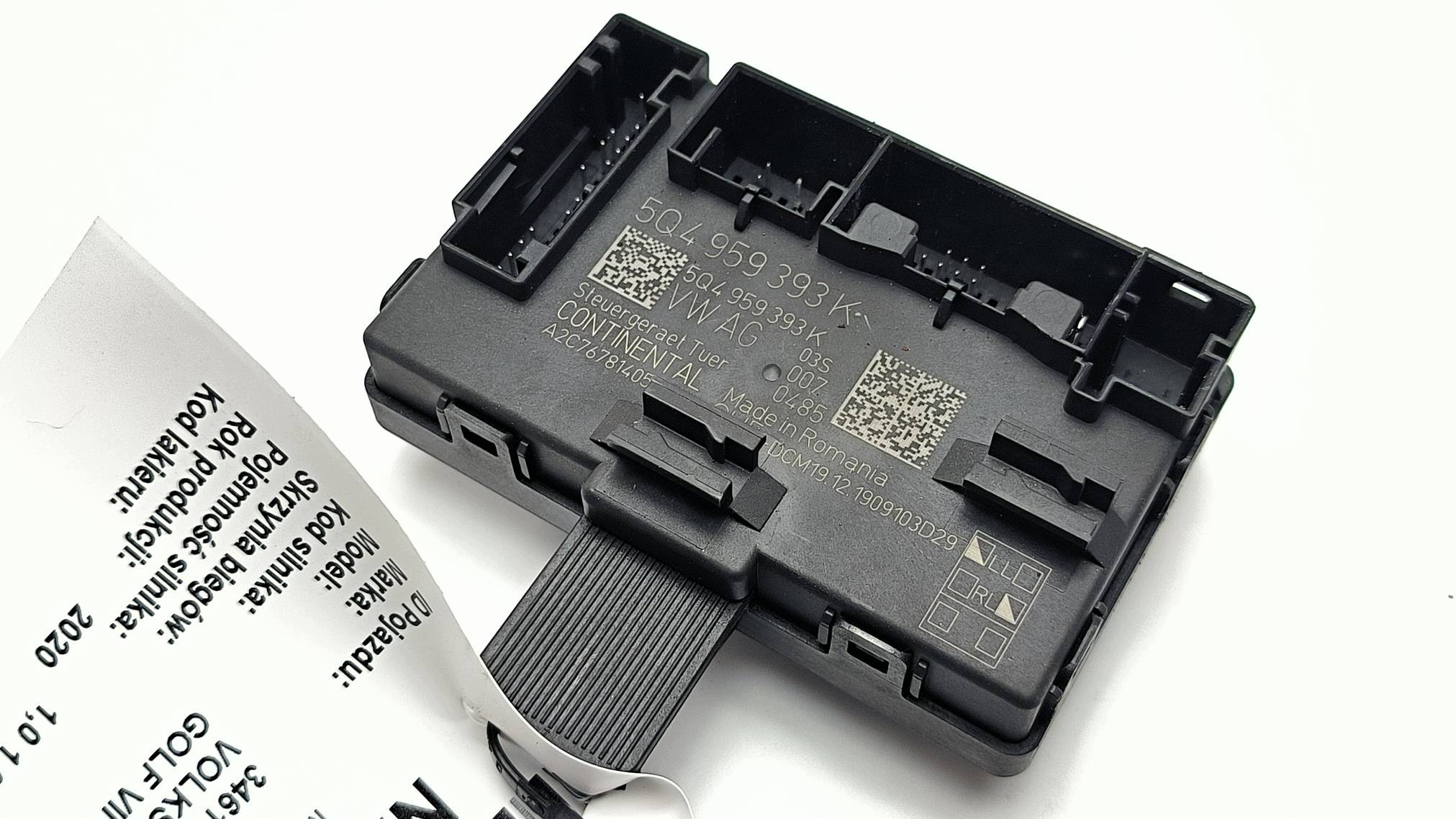 module door 5Q4959393K VOLKSWAGEN GOLF VII LIFT
