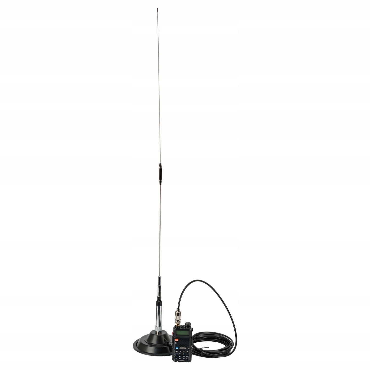 Radiora NR-770-R Mag antena Vhf/uhf z adapterem do Baofeng UV-5R, UV-82 itp