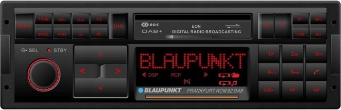 Autorádio Bluetooth Retro Blaupunkt Frankfurt Rcm 82 Dab