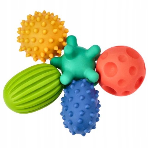 

Hencz Toys Pastelowe piłeczki sensoryczne, 5szt