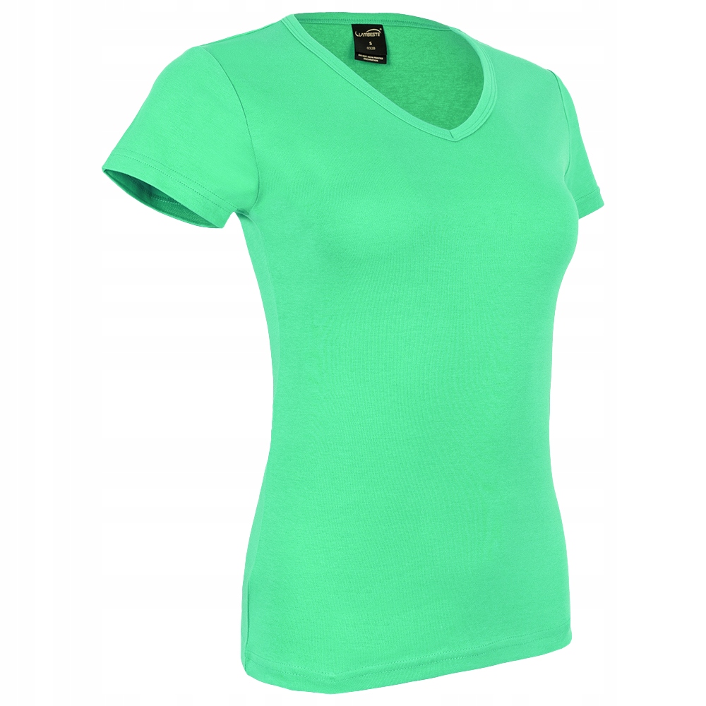 KOSZULKA DAMSKA BLUZKA DEKOLT T-SHIRT KRÓTKI RĘKAW BAWEŁNA SPORTOWA XL Kod producenta 032