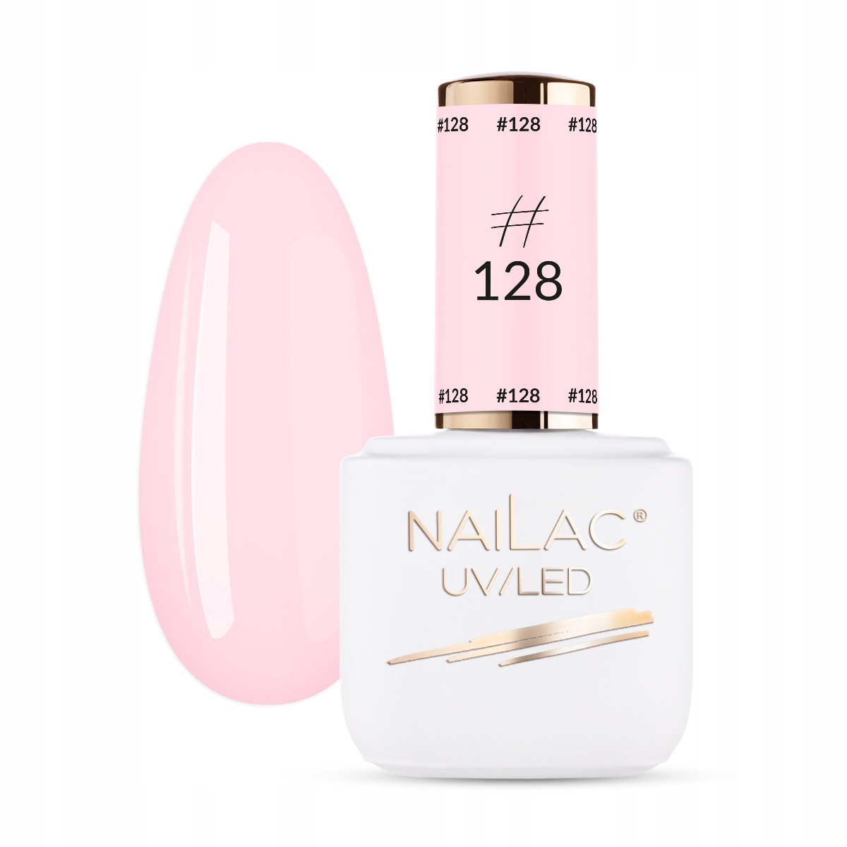 

#128 Lakier hybrydowy NaiLac 7ml
