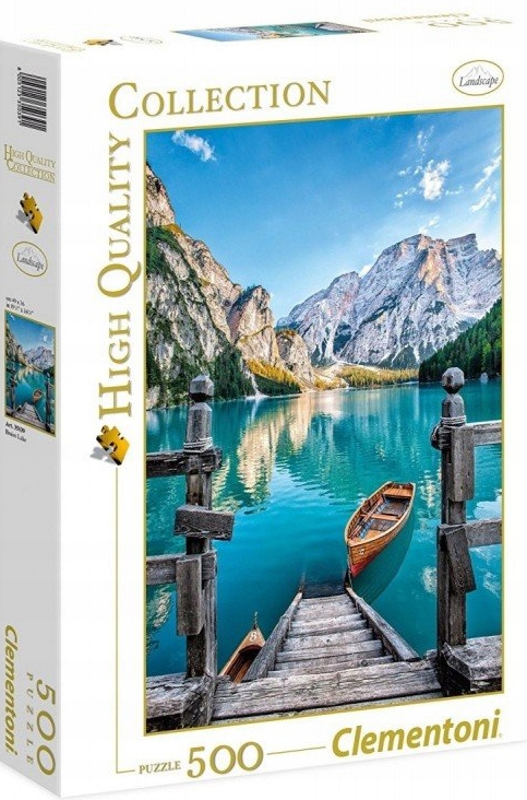 

Puzzle 500 El Jezioro Braies Clementoni