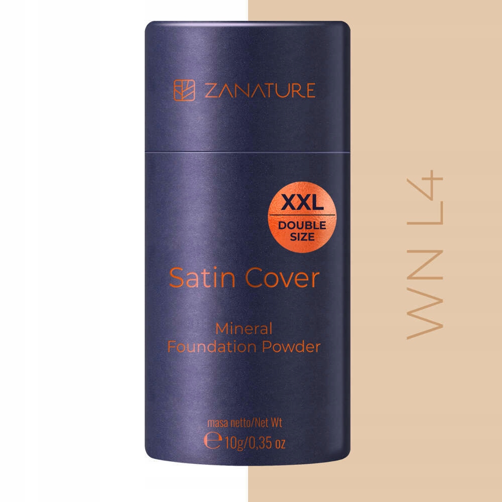 Podkład mineralny Zanature Mf Satin Cover Warm Nude Wn L4