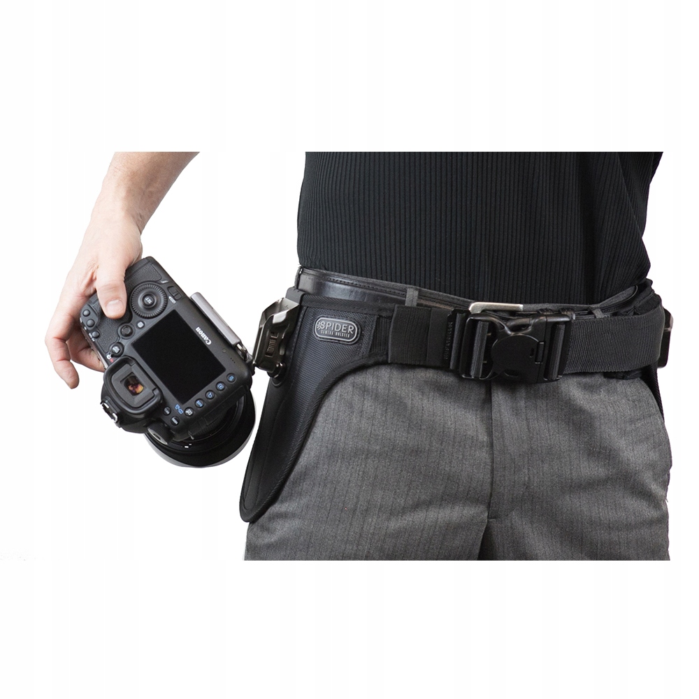 Sada pro rozšíření pásu Spider Holster pro fotoaparát, černá Destičky