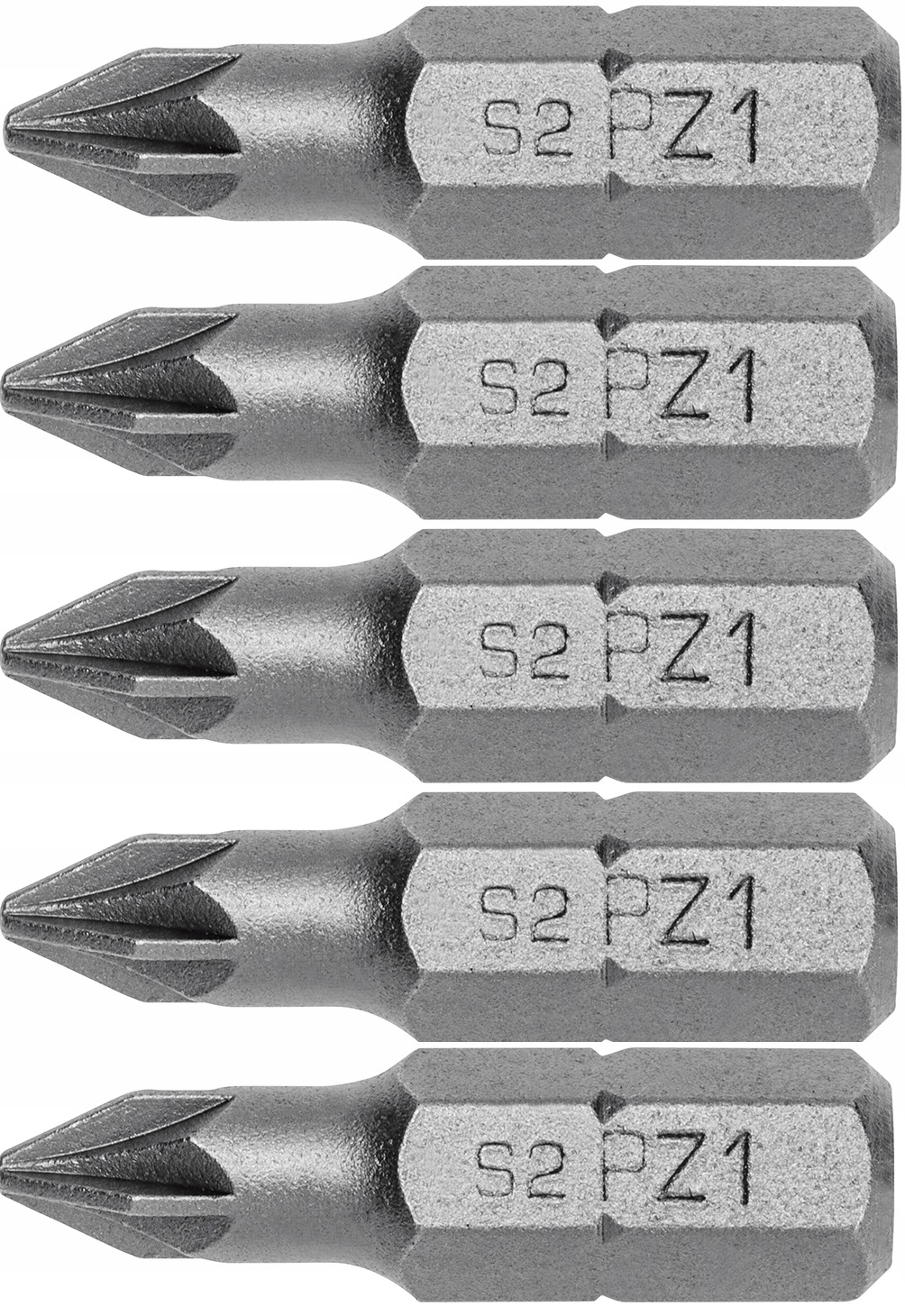 

Hogert HT1S314 Końcówki wkrętakowe PZ1 25mm 5szt