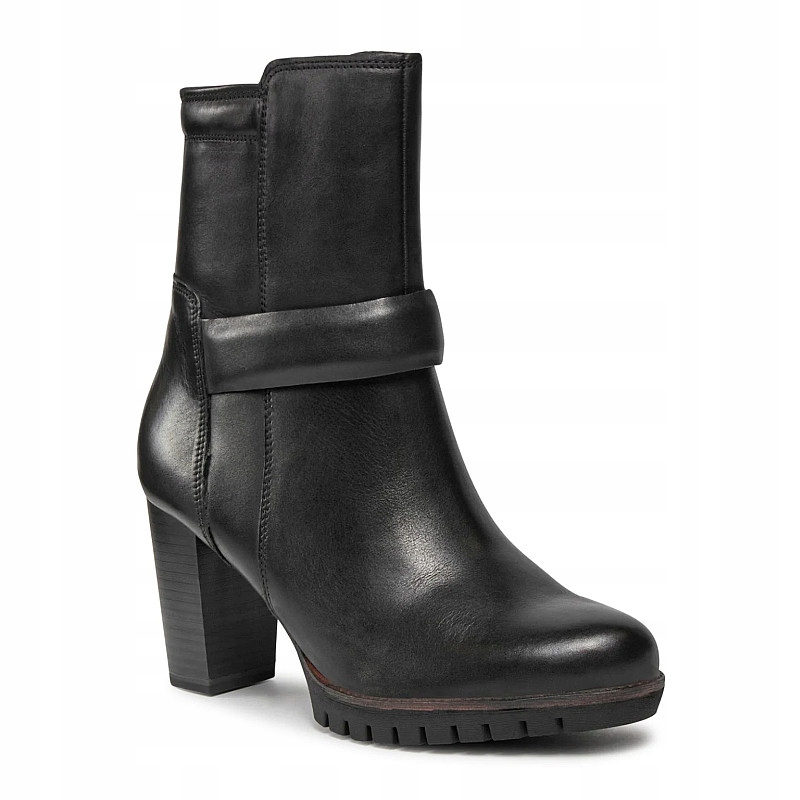 Marco Tozzi 25465 Černé Kotníkové Boty Se Systémem Antishokk vel. 38