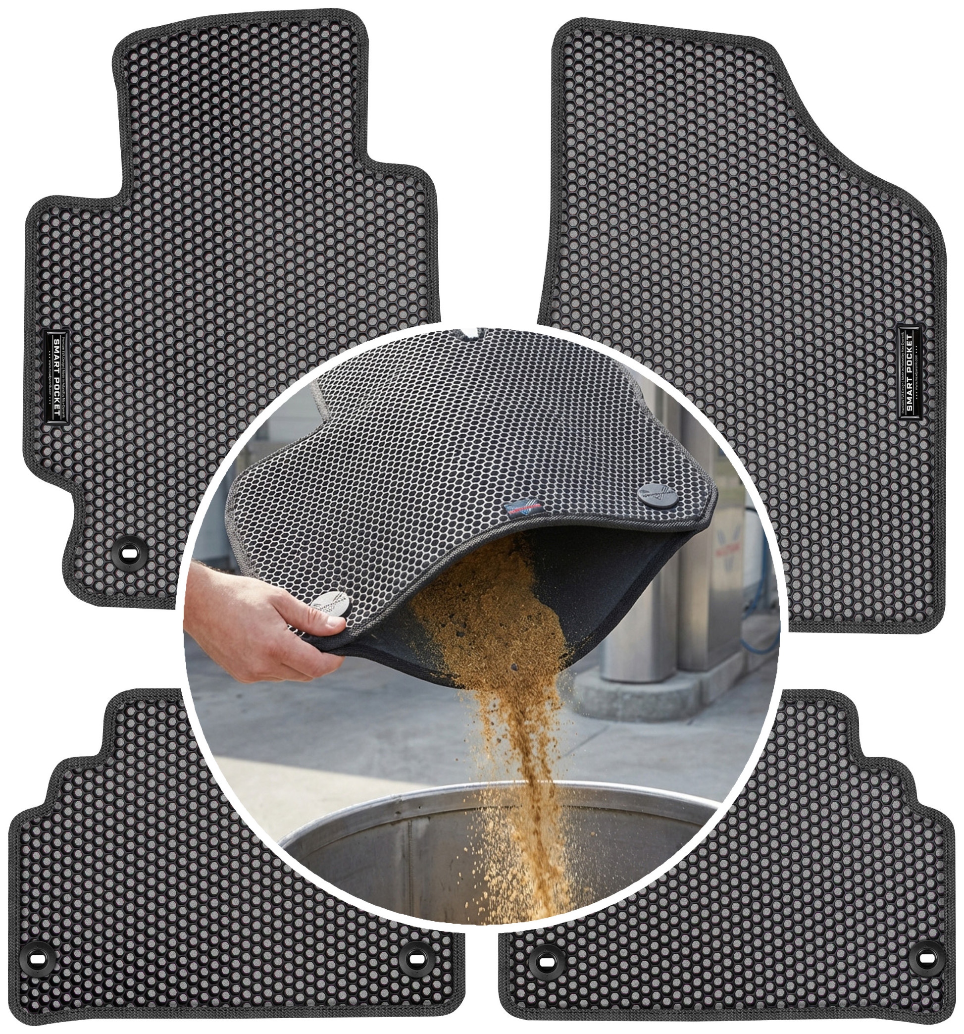 Lexus RX300 2003-2006 Koberce Eva Smart Pocket