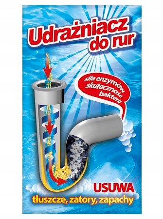 

Bezpieczny Udrażniacz do Rur enzymatyczny 25g