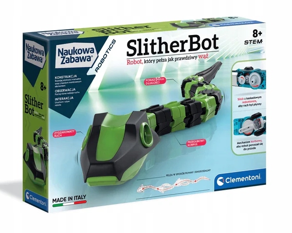 

Clementoni 50686 Slitherbot Robot Wąż Pełzający