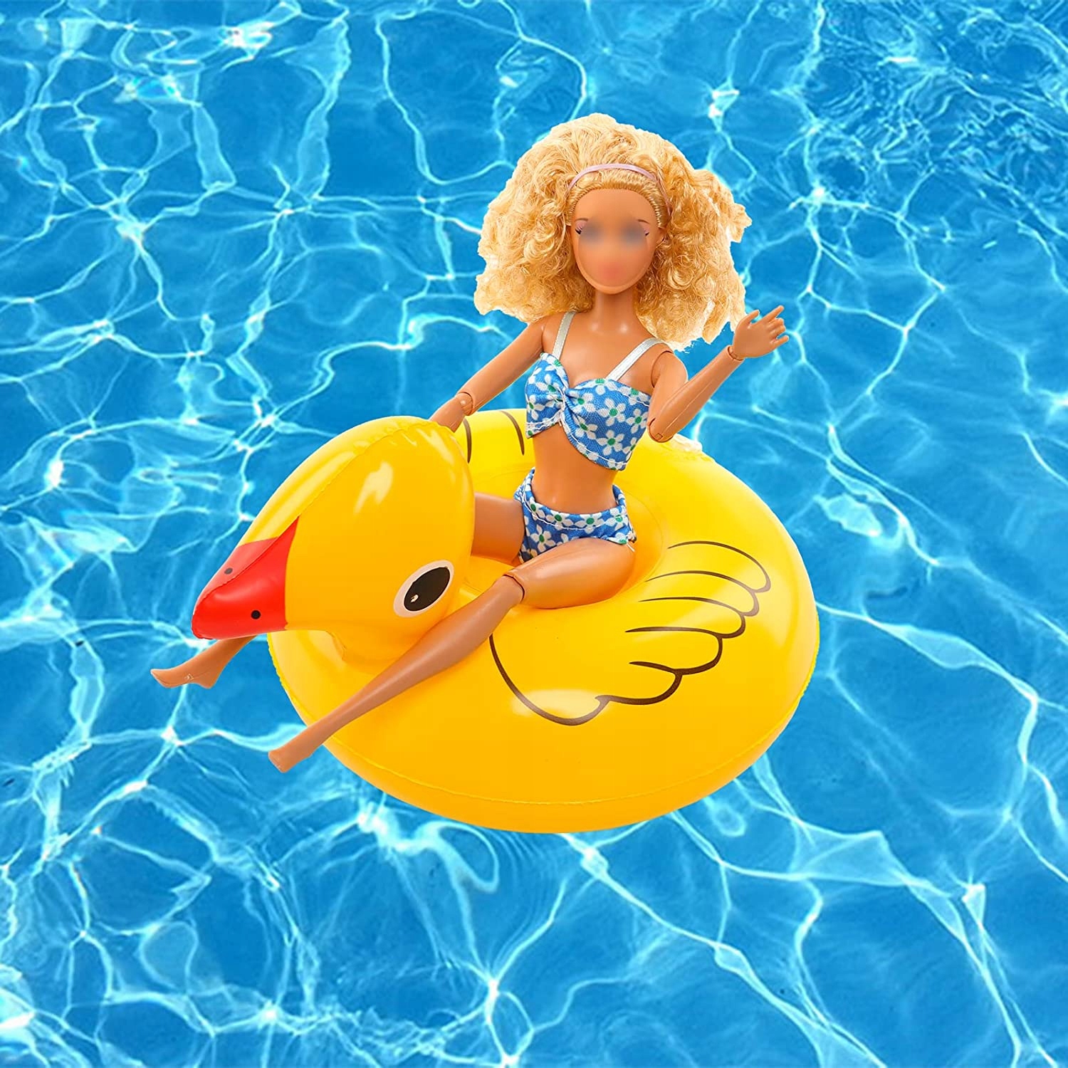 UBRANKA DLA LALEK + AKCESORIA PLAŻOWE ZESTAW XL Marka inna