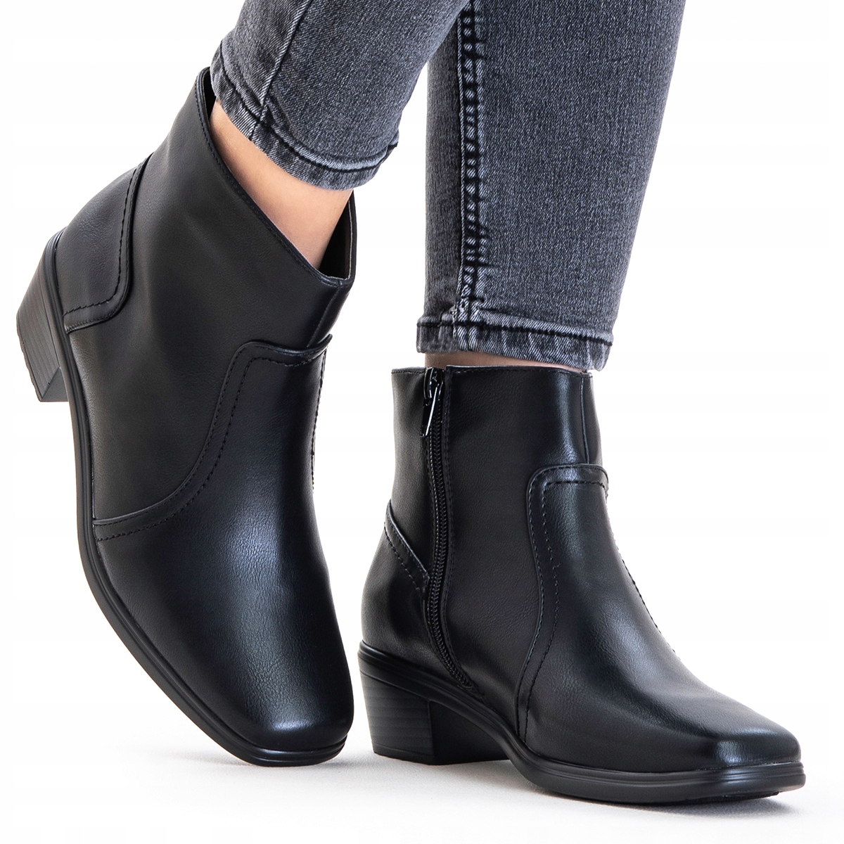 Kotníkové Boty Širší, pohodlné, lehké, elegantní, klasické Wojtyłko 37