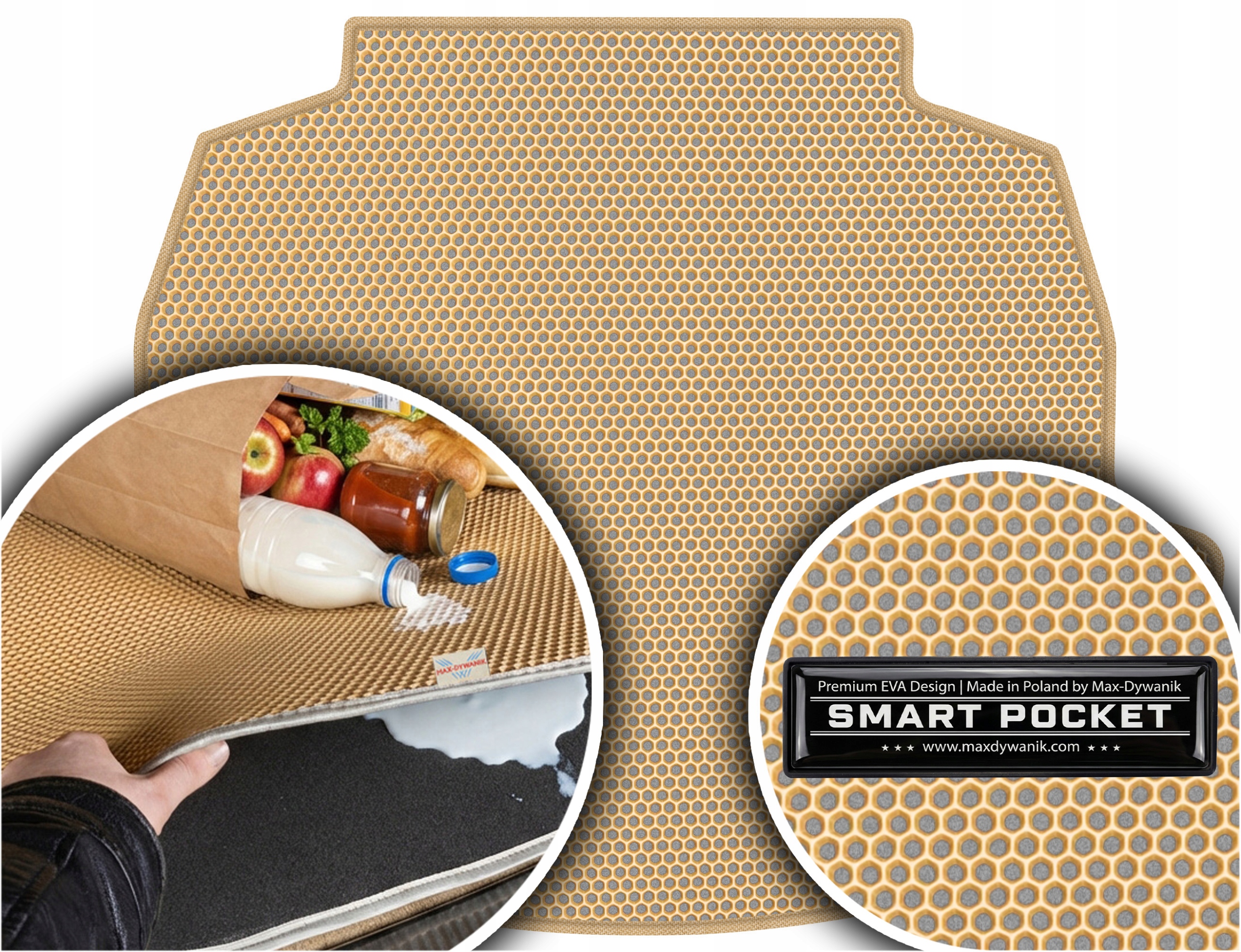 Toyota Corolla XII Sedan 2019 Vložka do batožinového priestoru Eva Smart Pocket Béžová