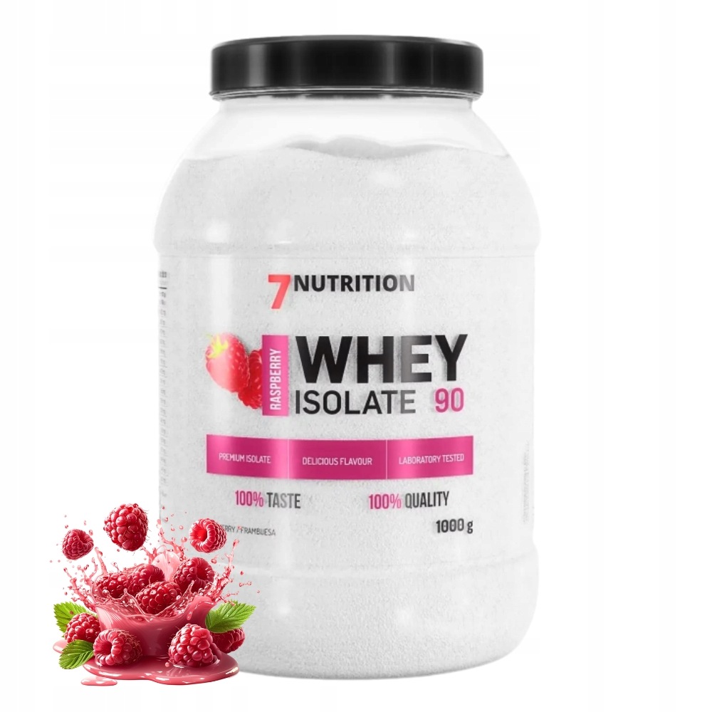 7NUTRITION Whey Isolate 90 1000 g Proteinový Izolát S Vysokým Obsahem Bílkovin Doplněk Stravy