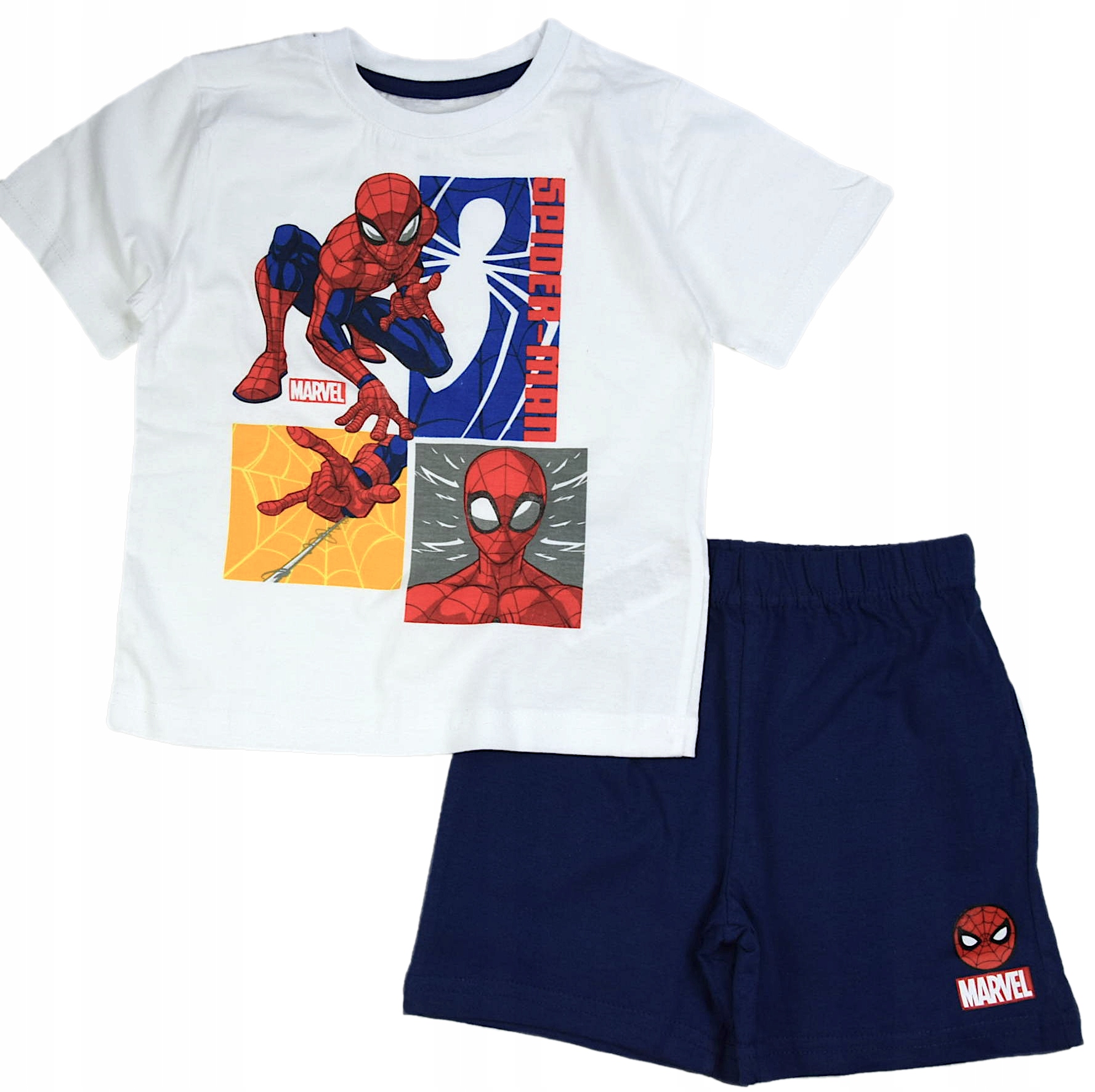 

Piżama Krótki Rękaw Chłopaka Spiderman Biała 116
