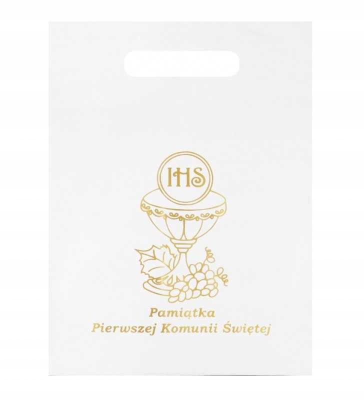 Pudełko opakowanie na zegarek Komunijny zestaw 2w1 Kolor biały