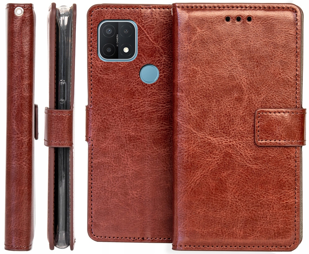 

Etui Portfel Do Oppo A15S Szkło 9H