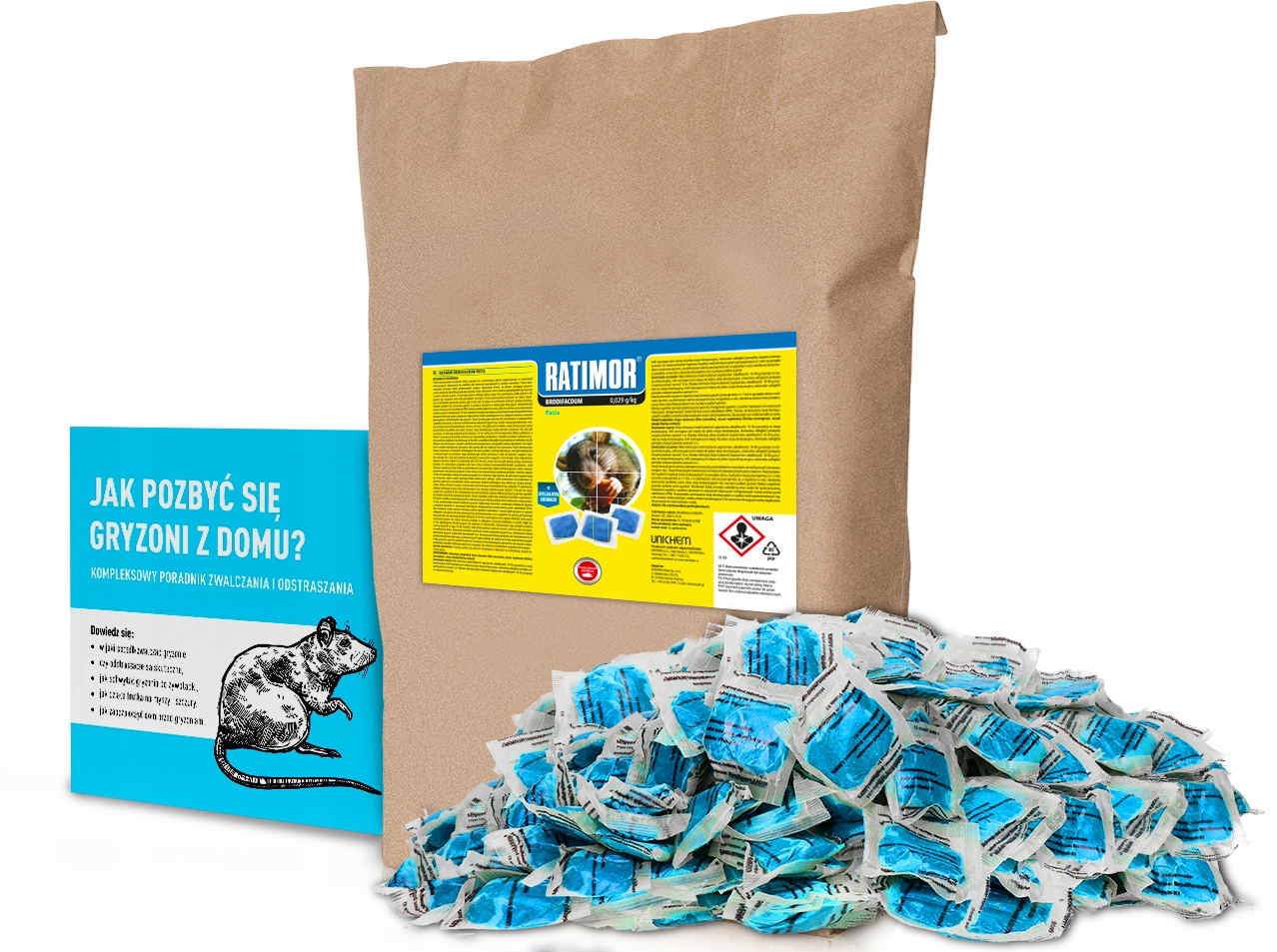

25KG Trutka Ratimor Pasta Trucizna Szczury Myszy