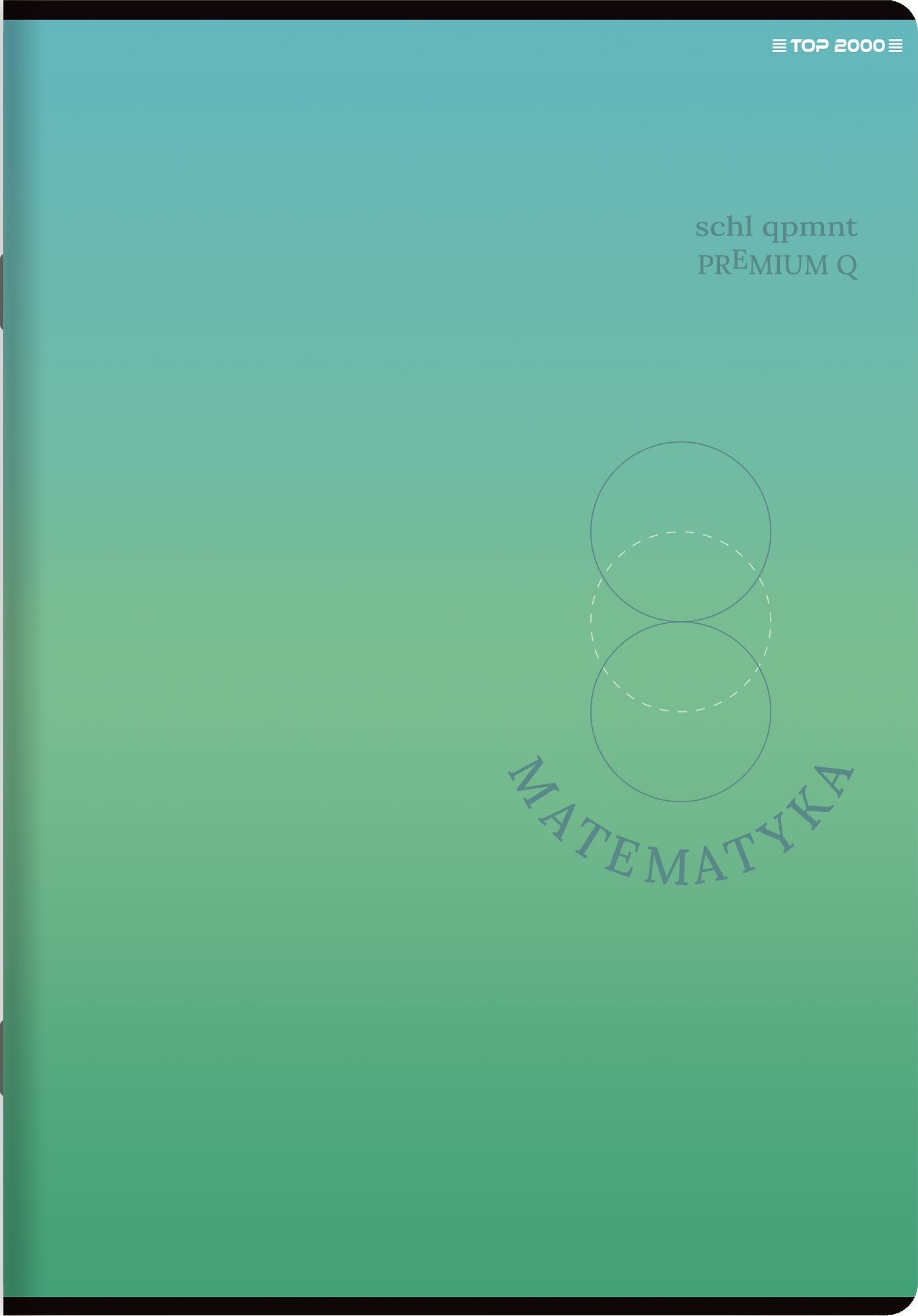 

Zeszyt Do Matematyki A5/60 Kartek Krata TOP-2000