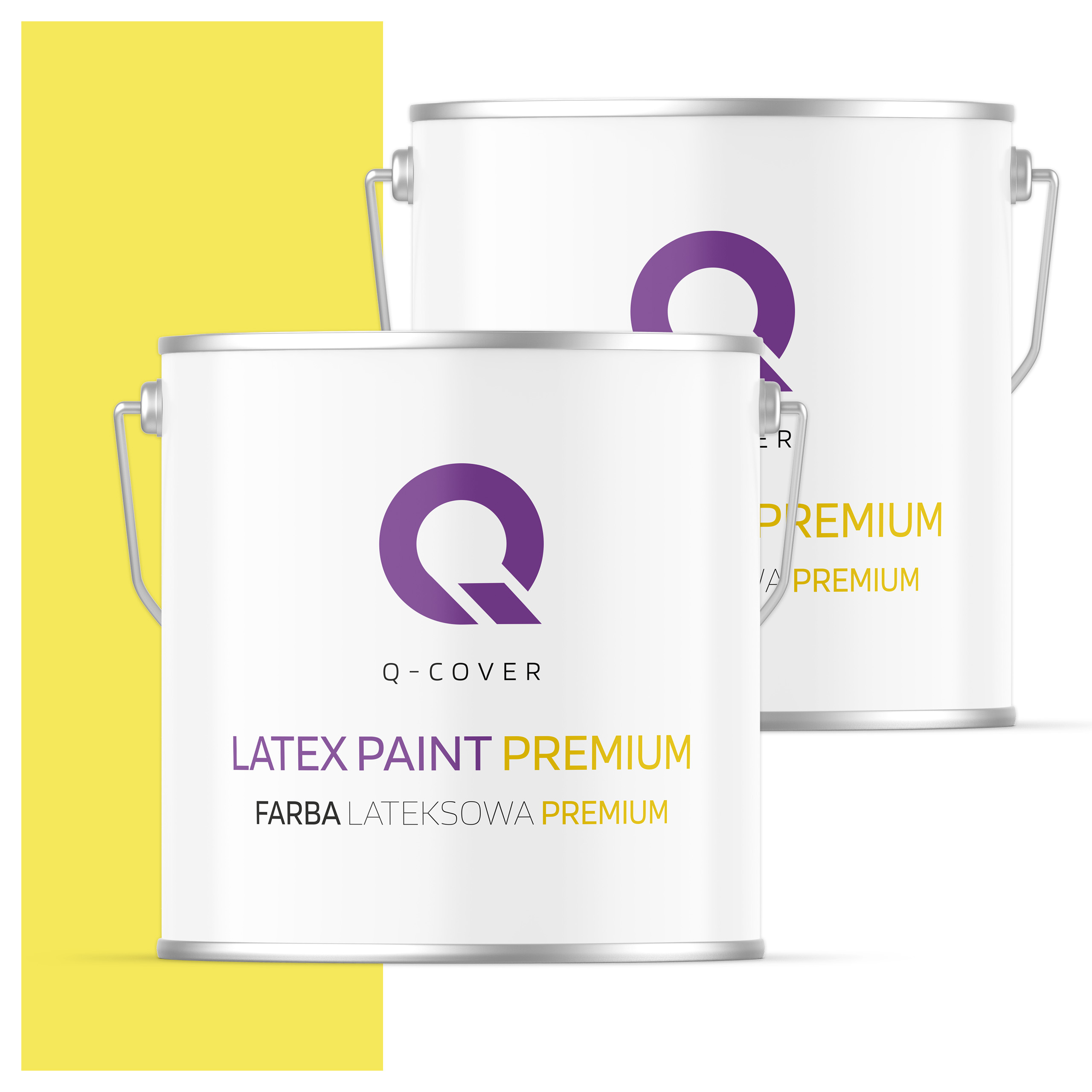 Farba odolná voči škvrnám Umývateľná na steny stropov 5L Hlboká matná citrónová H7276