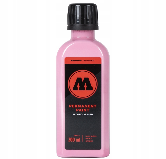 Permanentní inkoust Paint 200 Ml fuchsia pink Molotow
