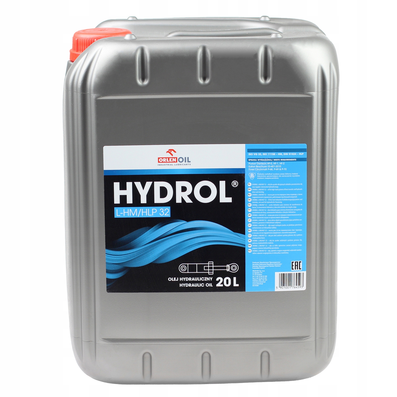 Hydraulický olej Hydrol L-hm/hlp 32 20L