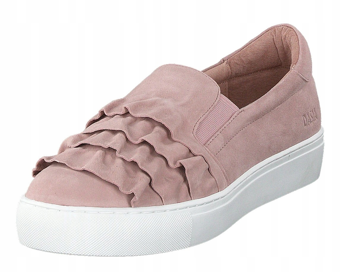 Dasia Starlily Frill Rose kožené mokasíny Eu 38