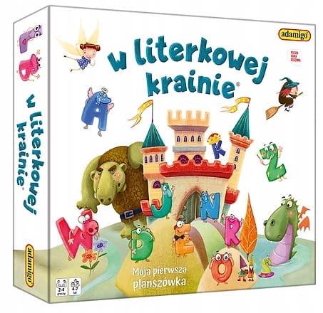 Gra Planszowa W Literkowej Krainie 7837 Adamigo