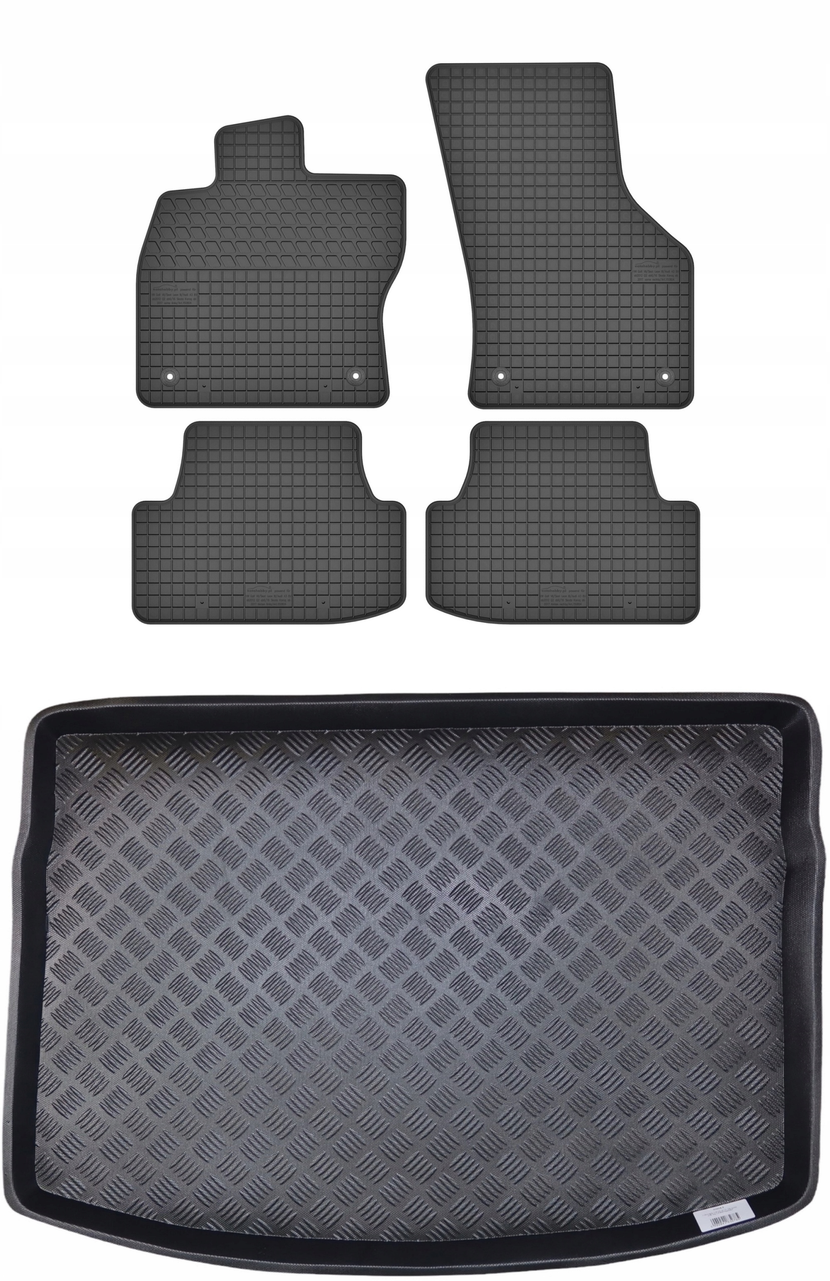 Koberce nosič pro: Volkswagen Golf VII 2012-2020 hatchback