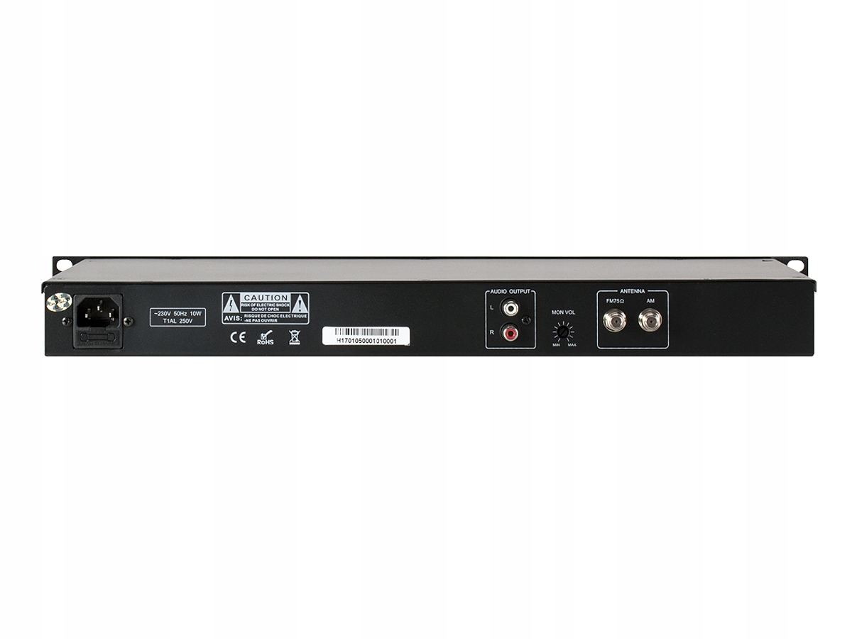 ITC T-6222 Tuner AM/FM 19" RACK 1U Instalacje Marka ITC