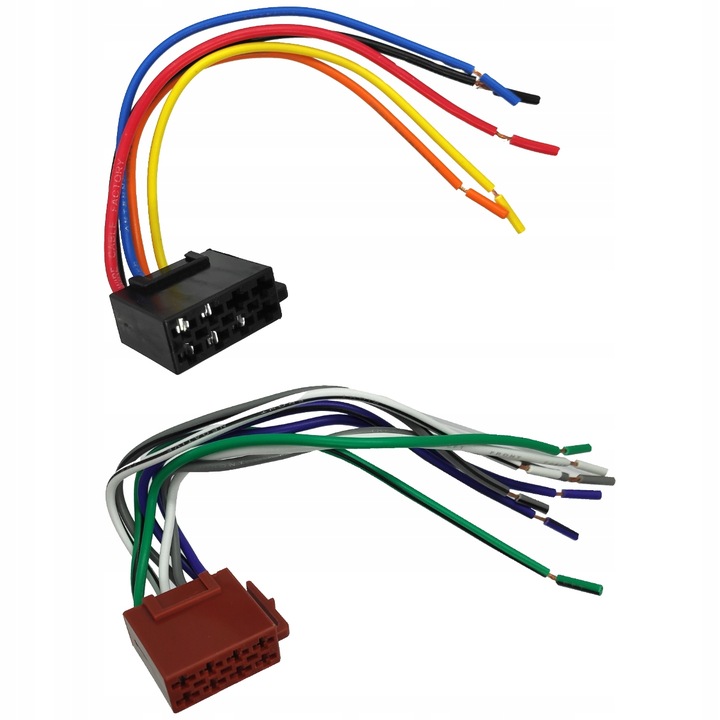 KOSTKI WTYCZKI WIĄZKA ISO RADIO GŁOŚNIK ZASILANIE