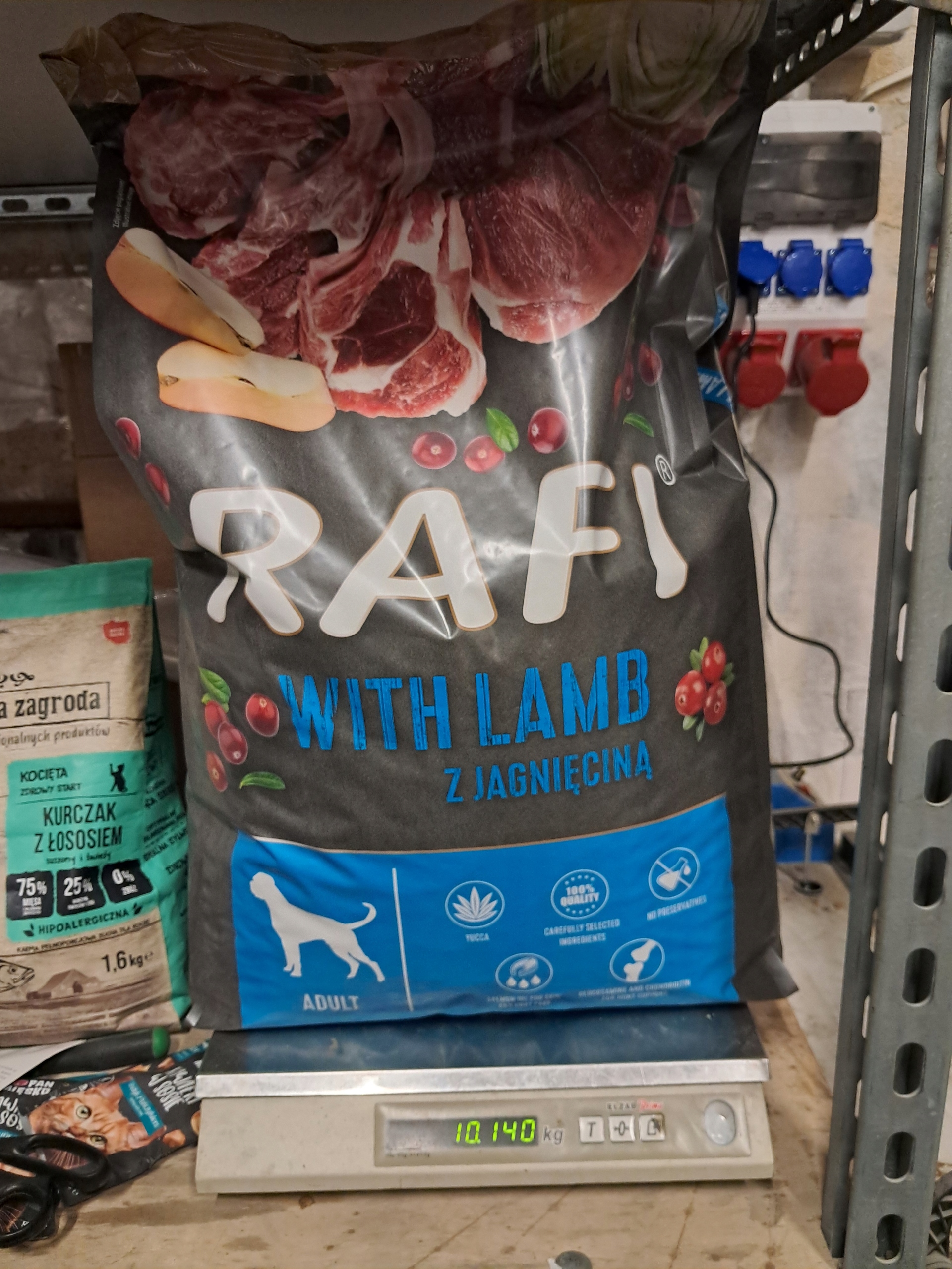 Rafi Adult Lamb 10kg z Jagnięciną karma dla dorosłych psów Outlet