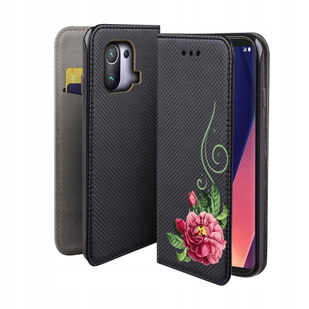 

Etui Z Klapką Magnet Do Xiaomi MI 11 Pro Kwiat
