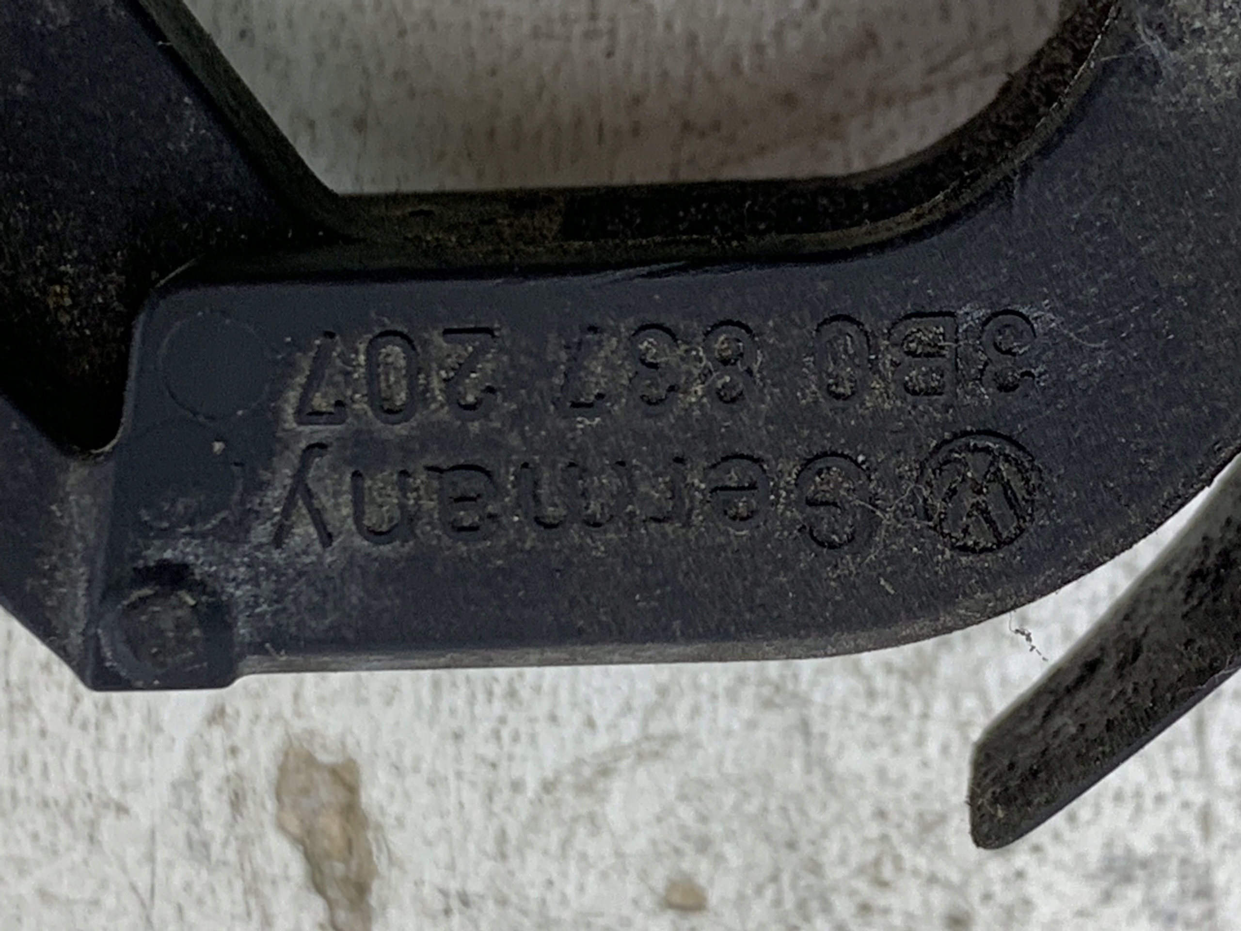 VW PASSAT B5 LIFT handle exterior right front LB5N