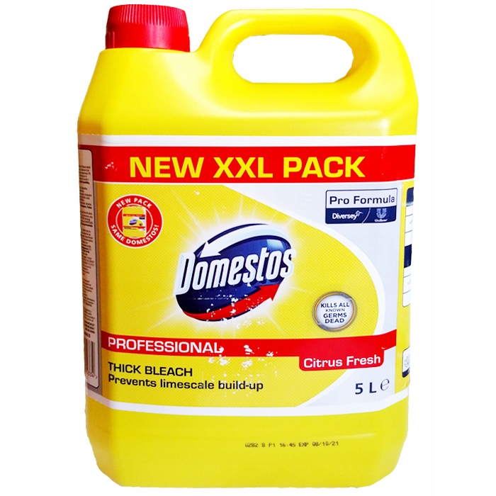 Levně Toaletní Voda Citron Zahuštěná, Dezinfekční, 5 L